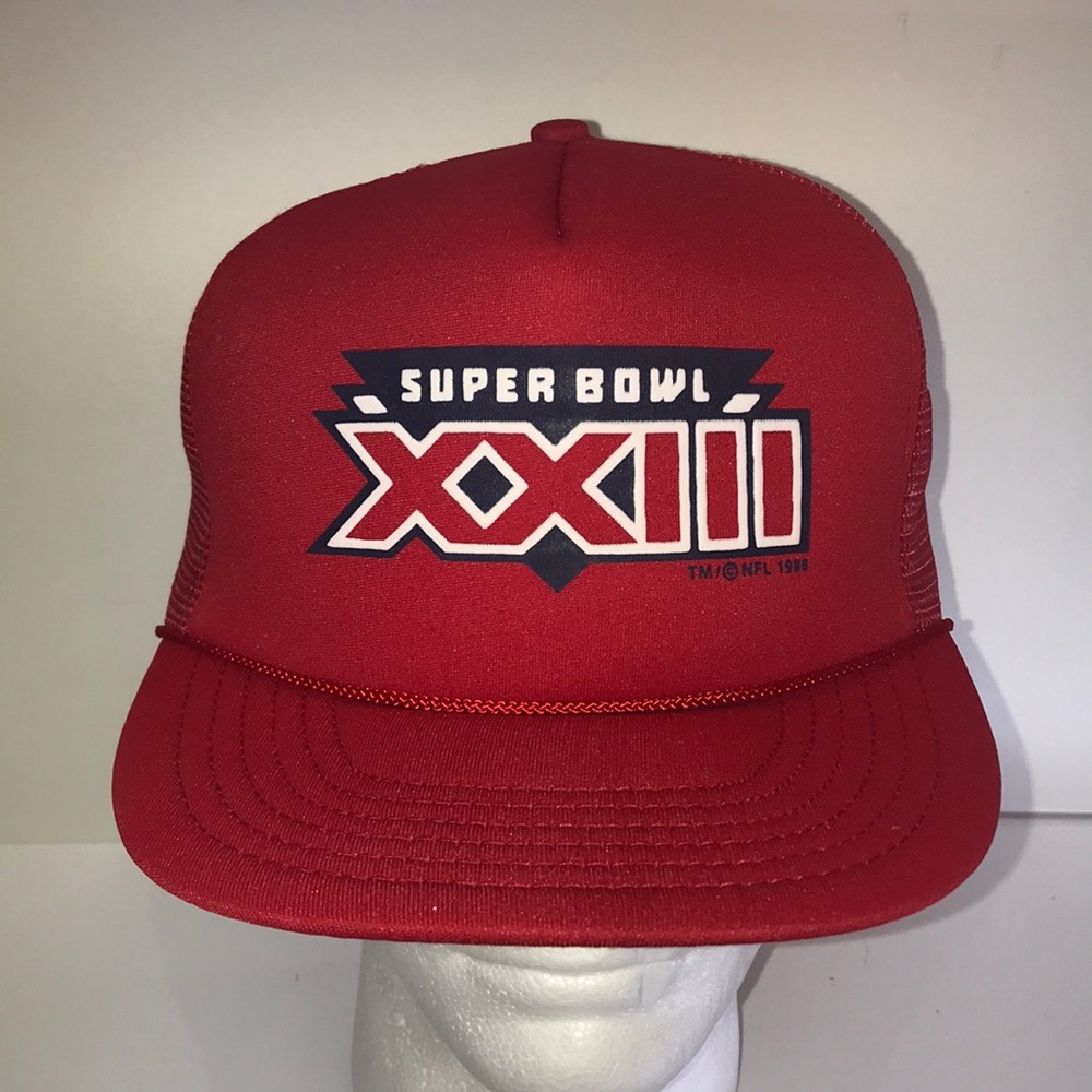 Men’s Super bowl XXIII Hat 1988 Vintage Deadstock